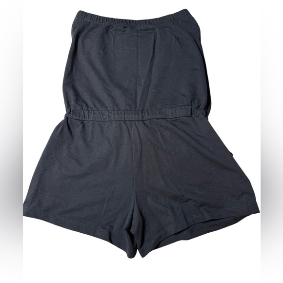 Soho Street by NY&Co Black Strapless Romper – Size XS, Casual Comfy One-Piece - Picture 3 of 4